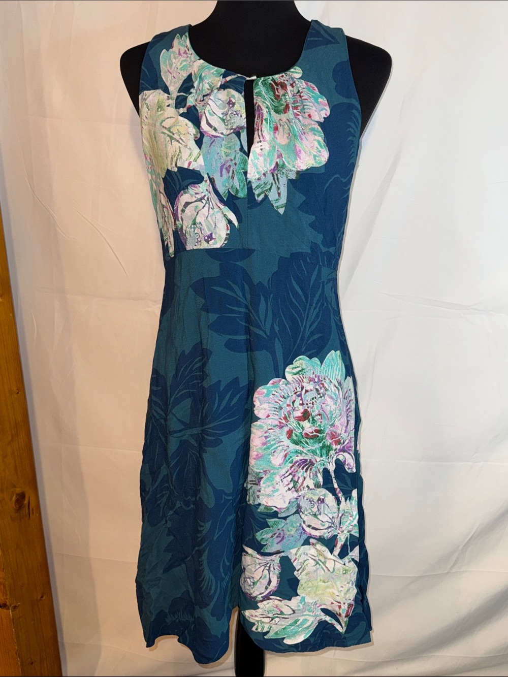 Anthropologie x Maeve Elia cold shoulder dress